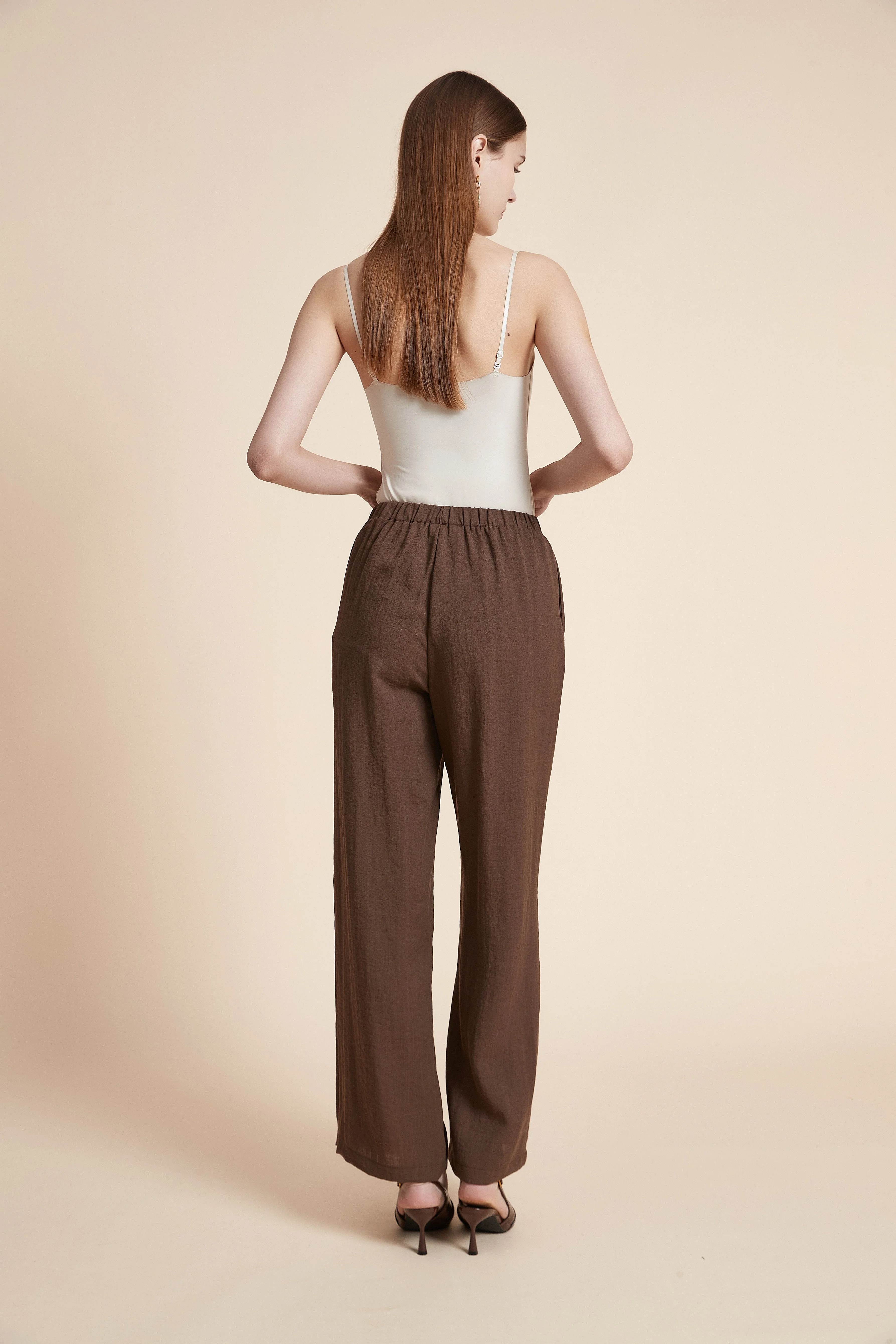 Tucked-In Silk Blouse - Image 4