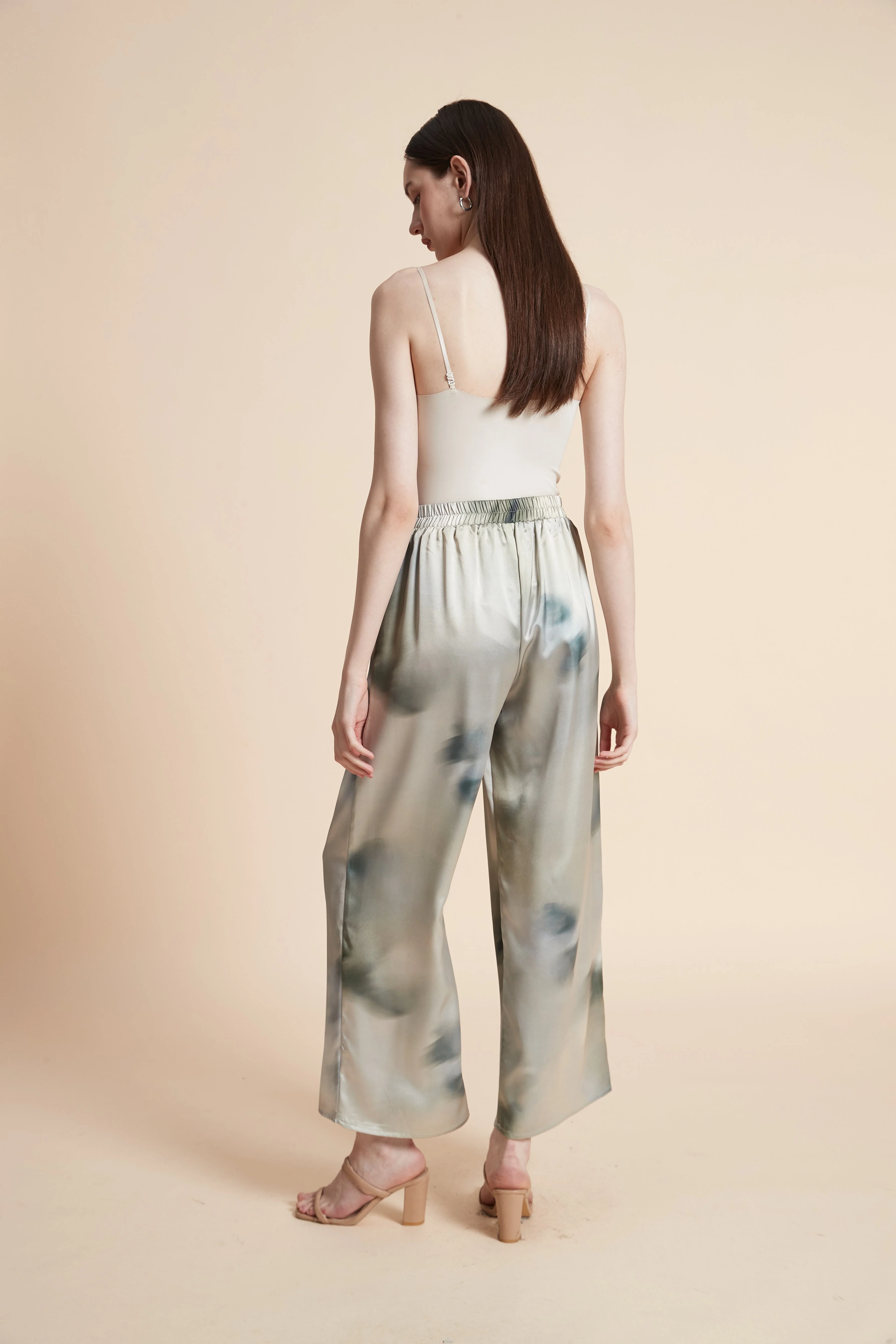 Printed Wide-Leg Trousers - Image 6