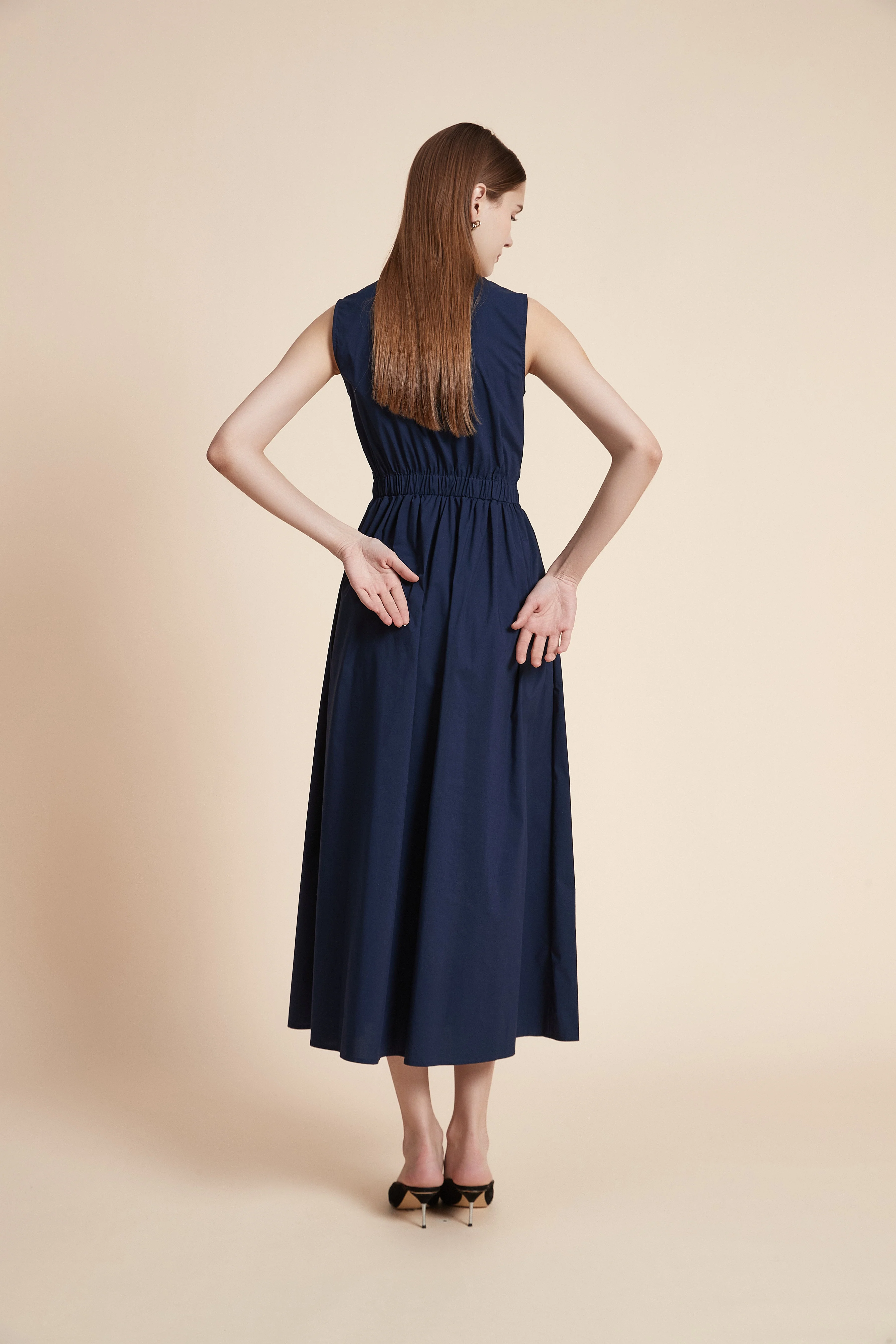 Solid Maxi Dress - Image 6