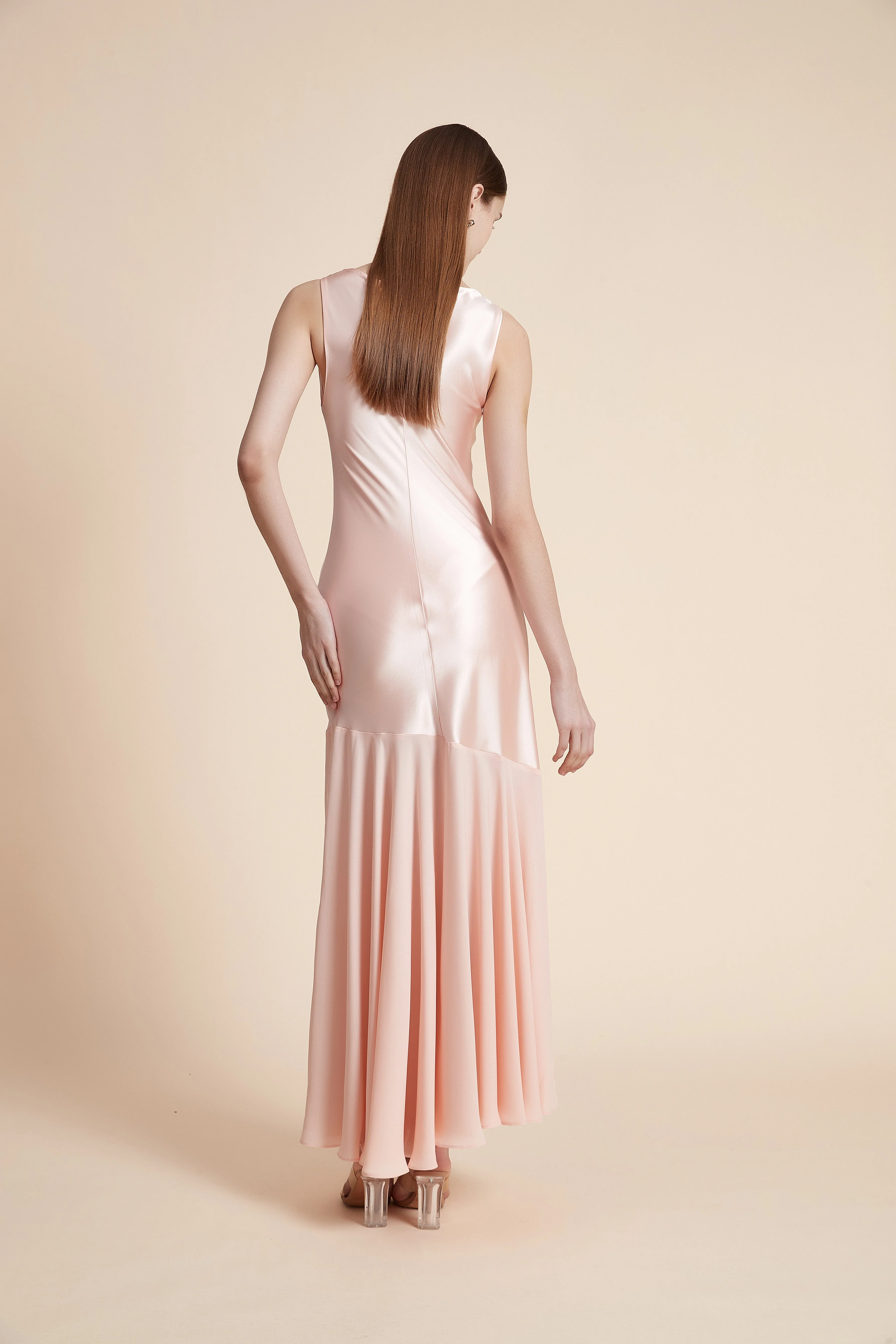 Sleeveless Plain Maxi Dress - Image 13