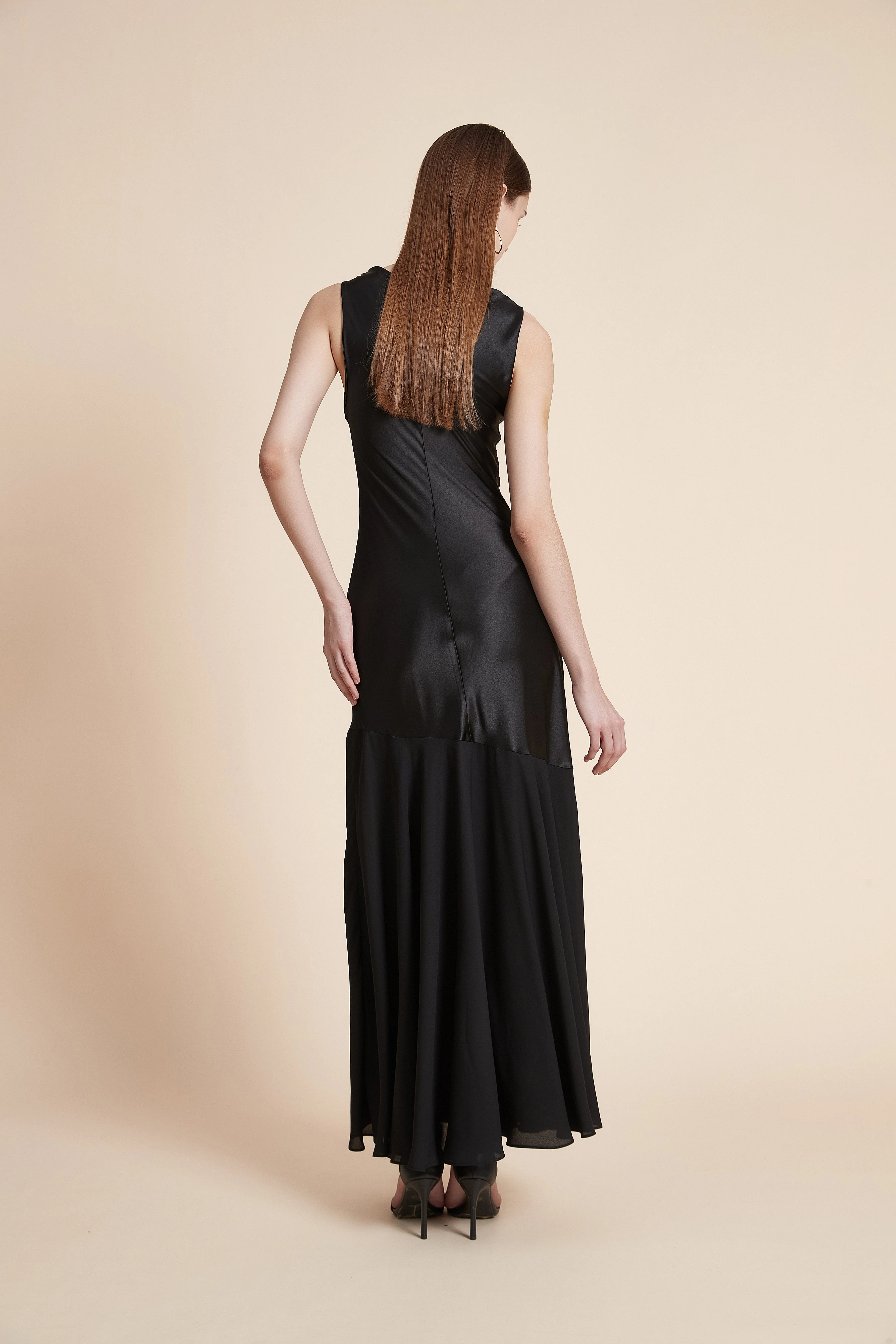 Sleeveless Plain Maxi Dress - Image 7