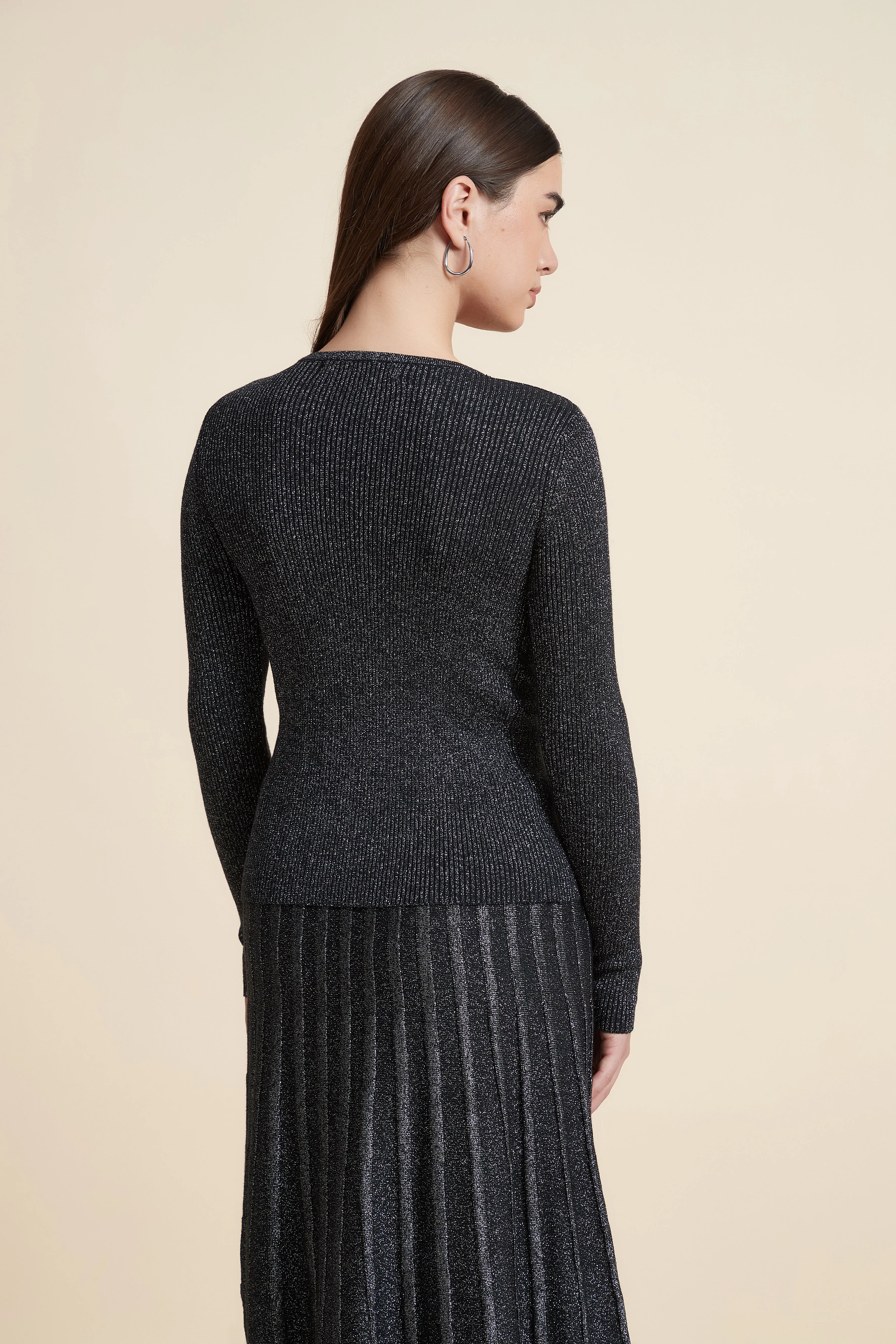 Polka Dot Long Sleeve Top - Image 4