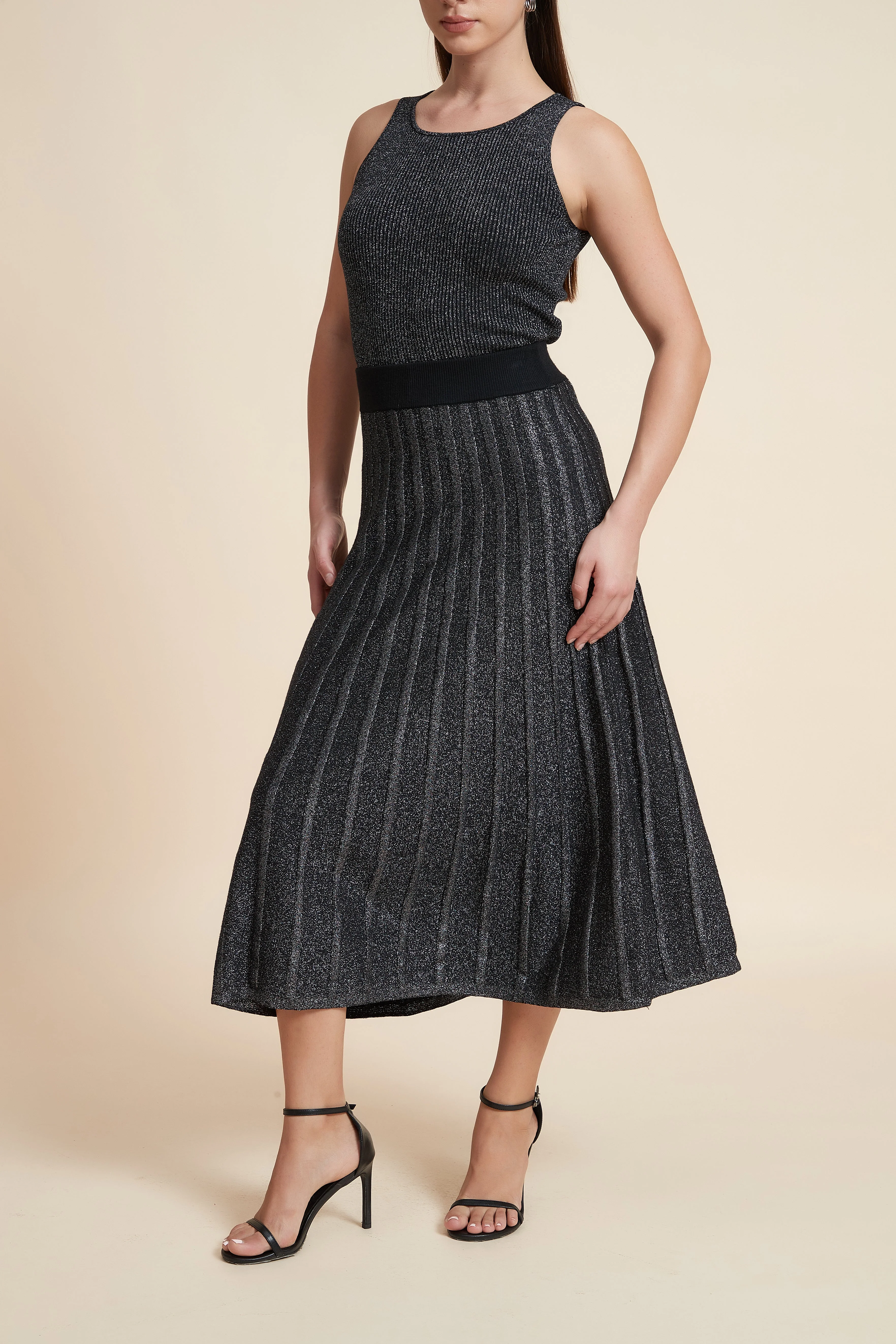 Ribbed Winter Midi Skirt - Image 5