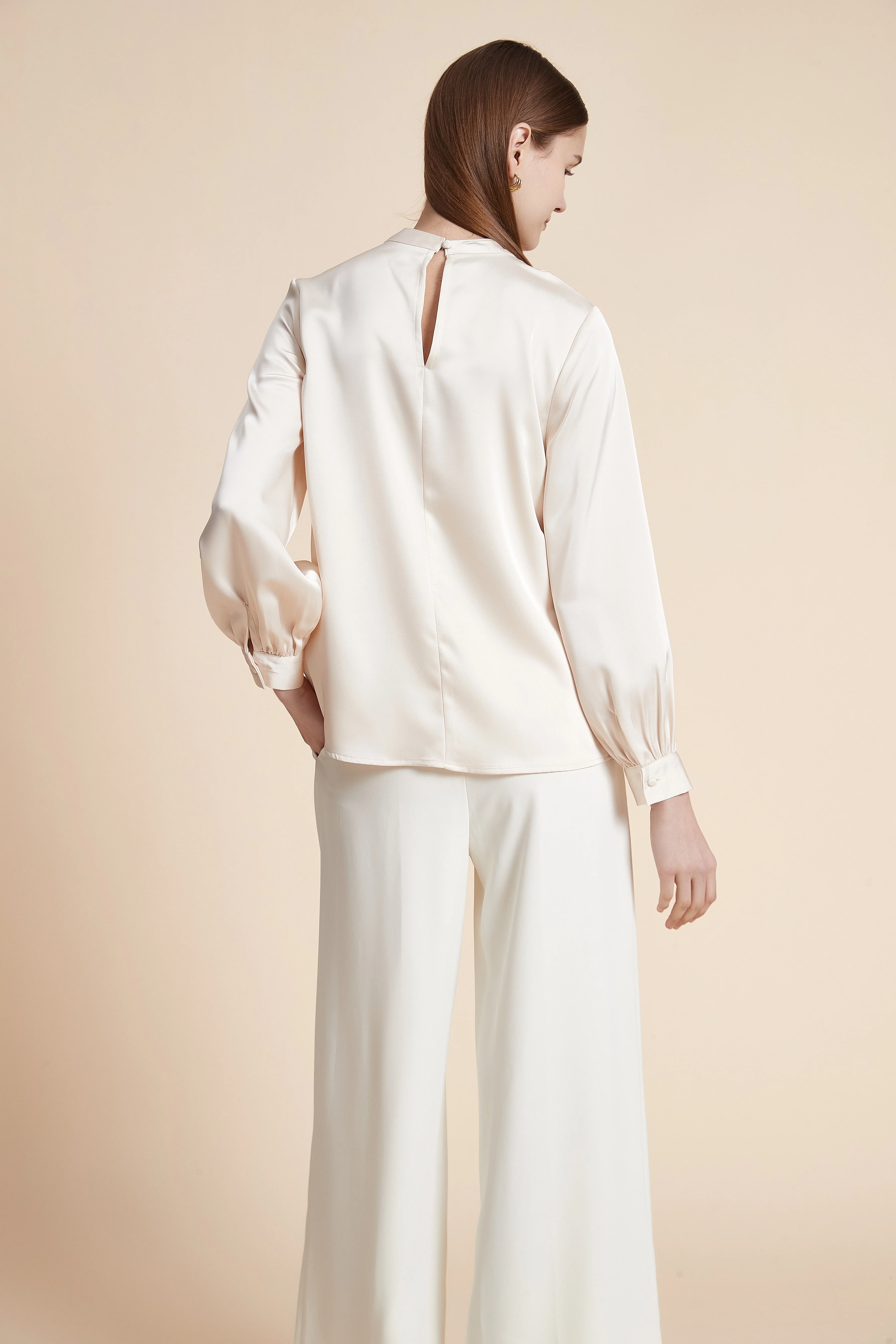 Long Sleeve Solid Top - Image 4