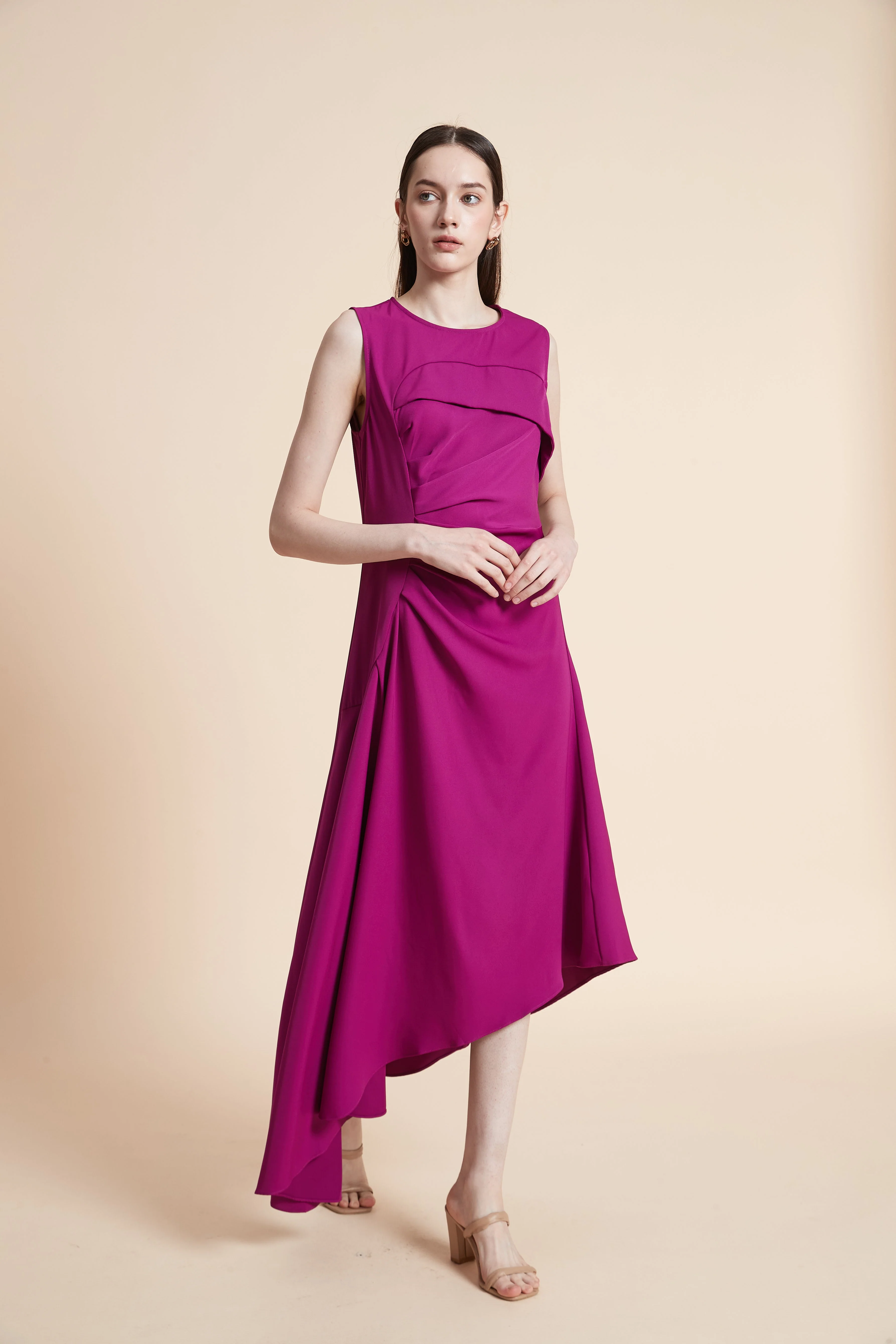 Sleeveless Midi Dress