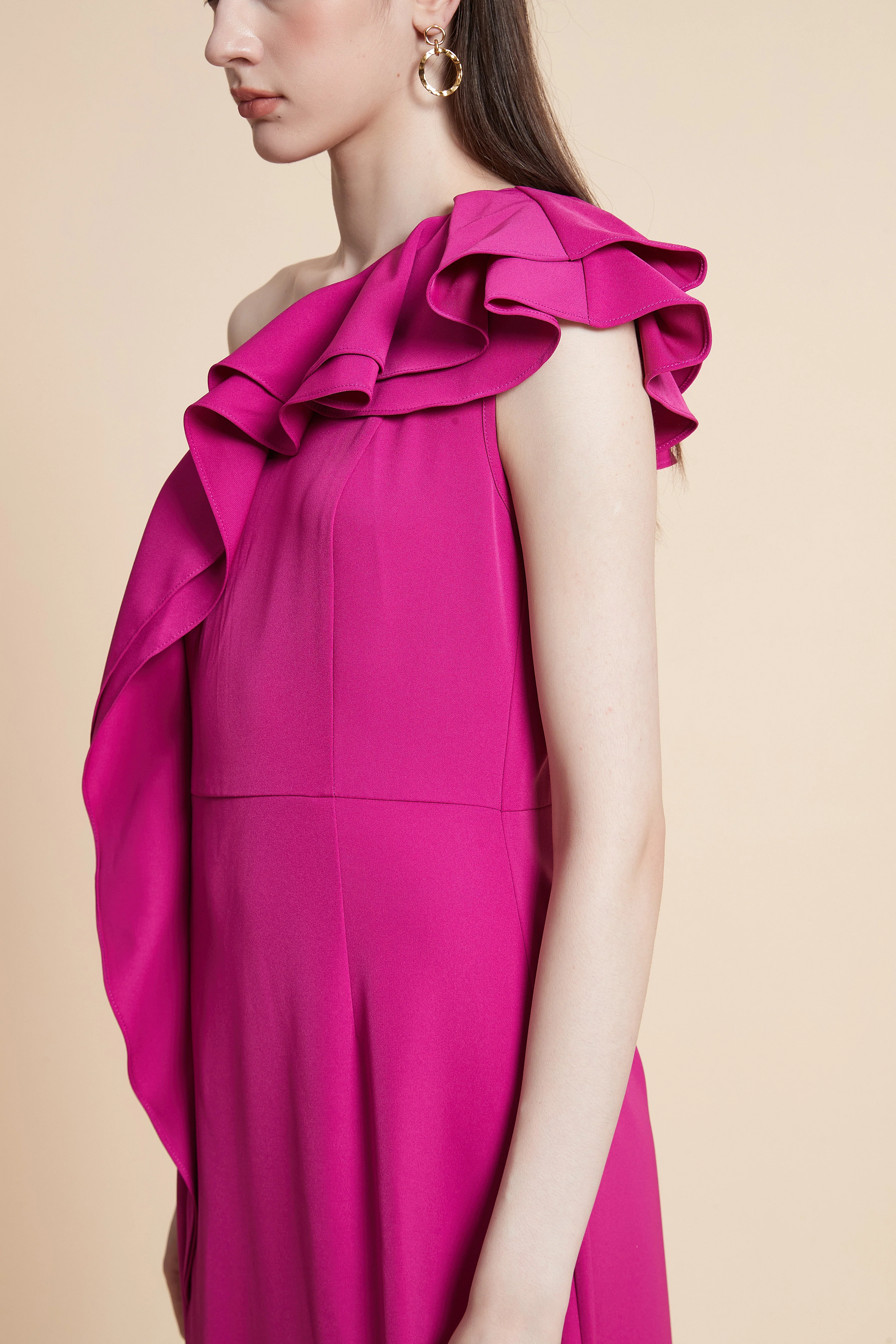 Off-Shoulder Ruffled Maxi Dress - Image 6