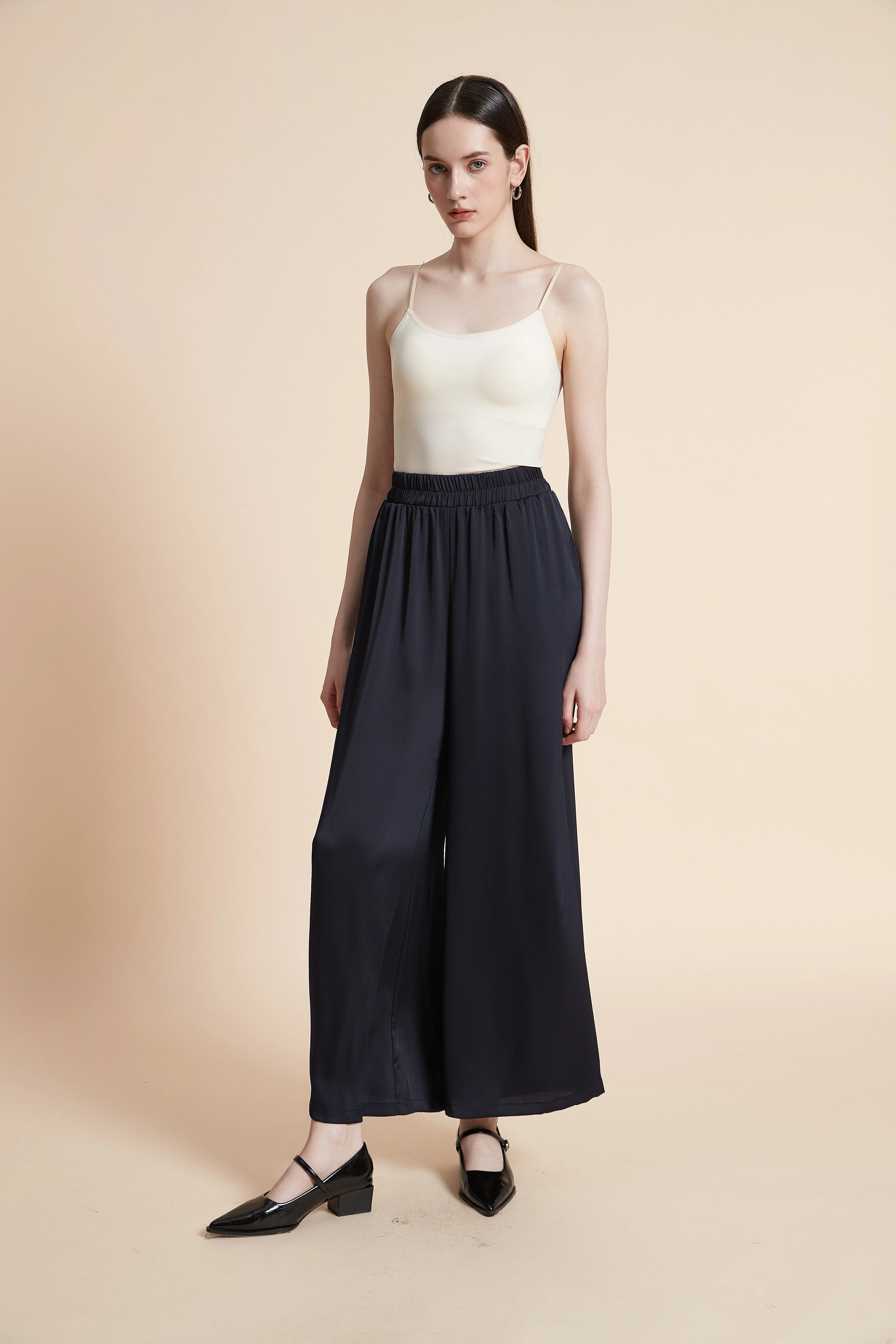 Wide Leg Long Pants - Image 3
