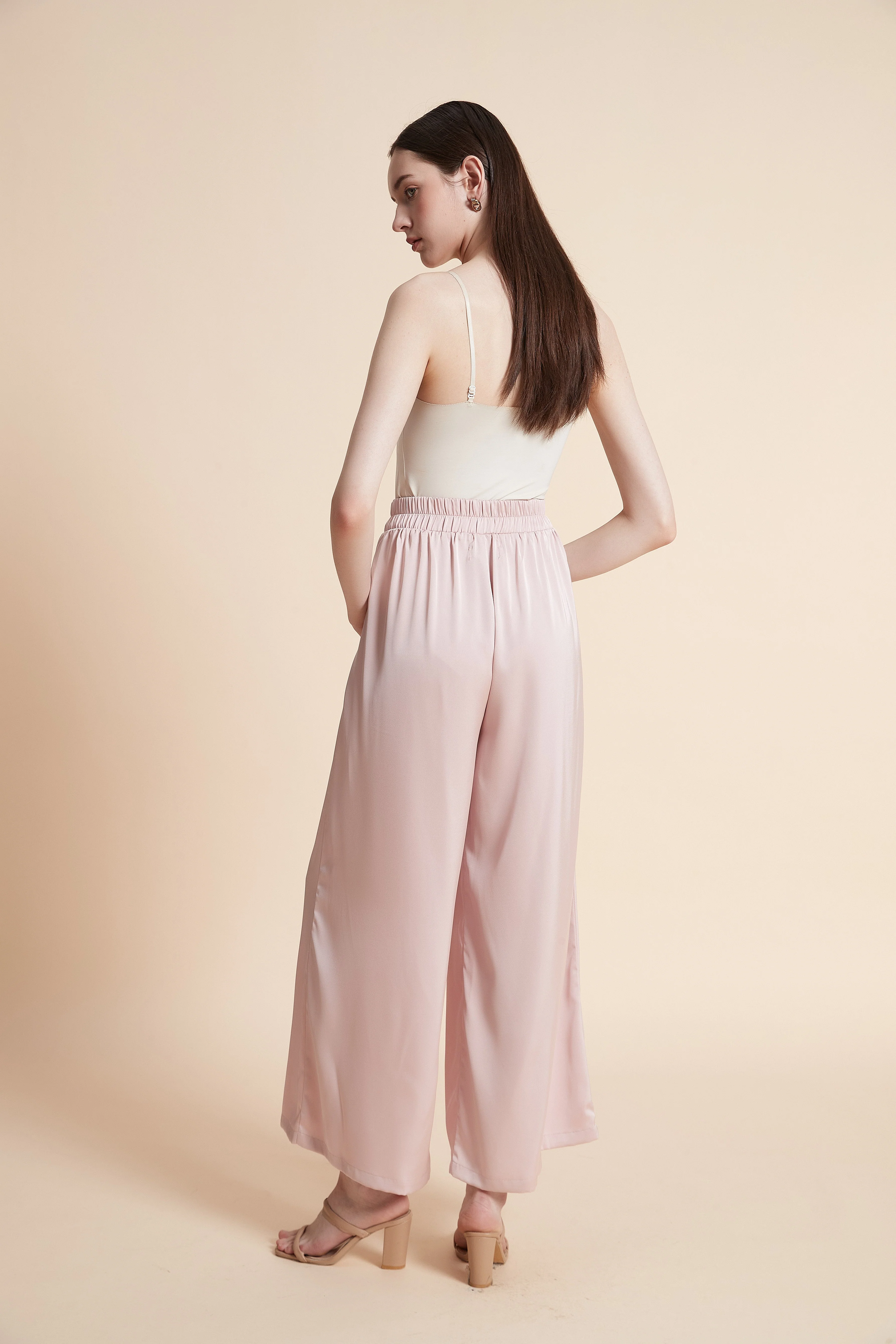 Wide Plain Long Pants - Image 6