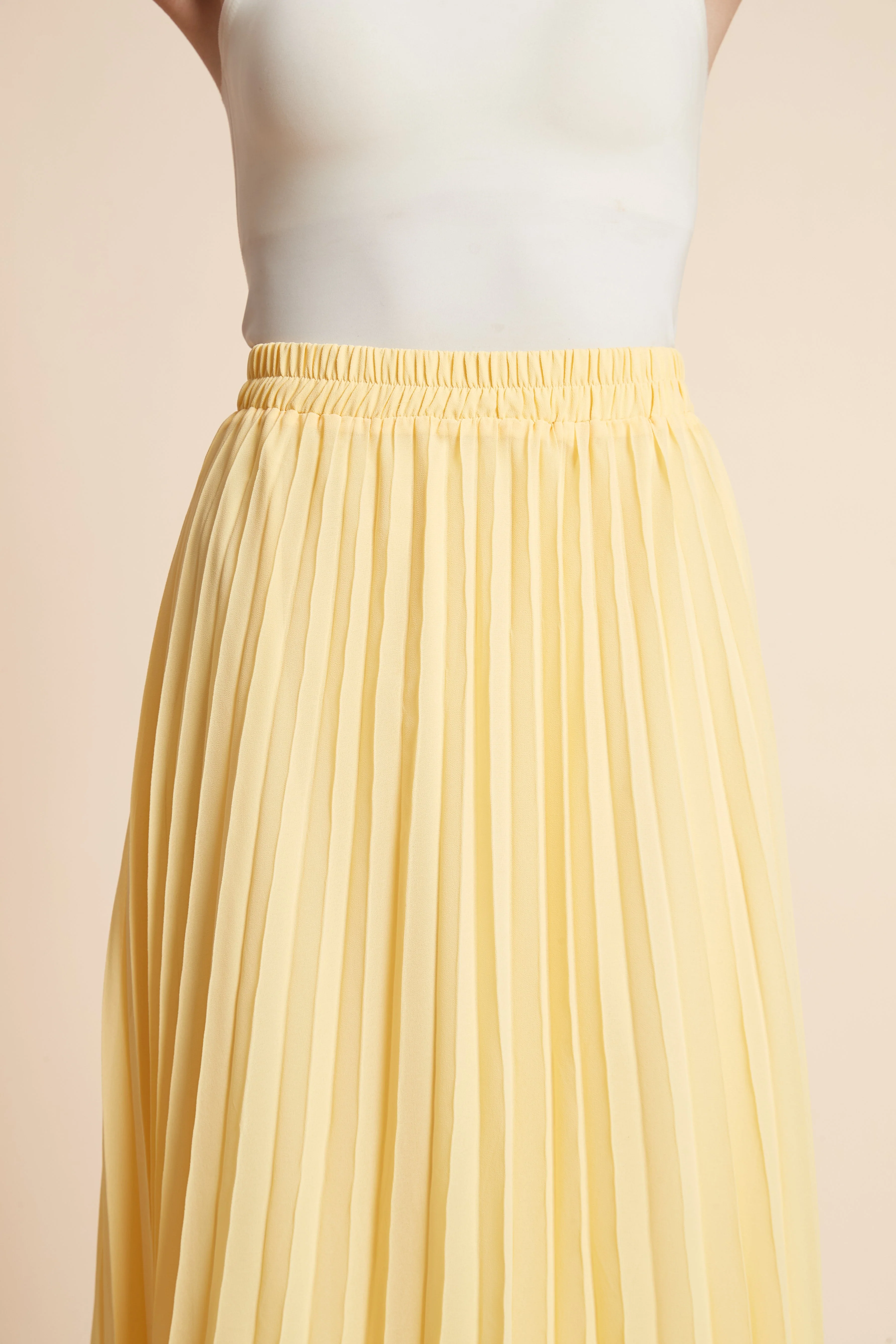 Pleated Midi Skirt - Image 5