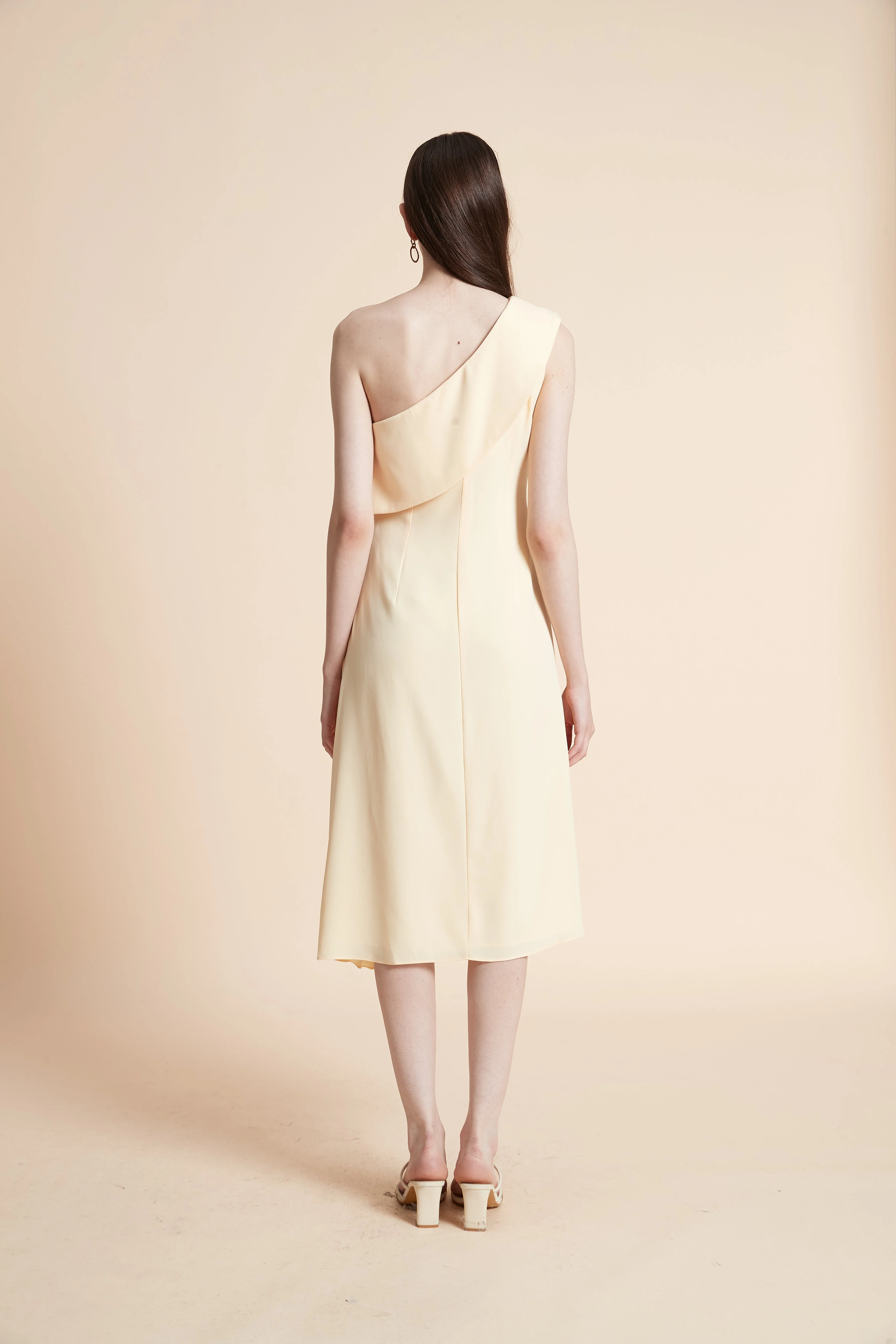 Off-Shoulder Sleeveless Midi Dress - Image 7