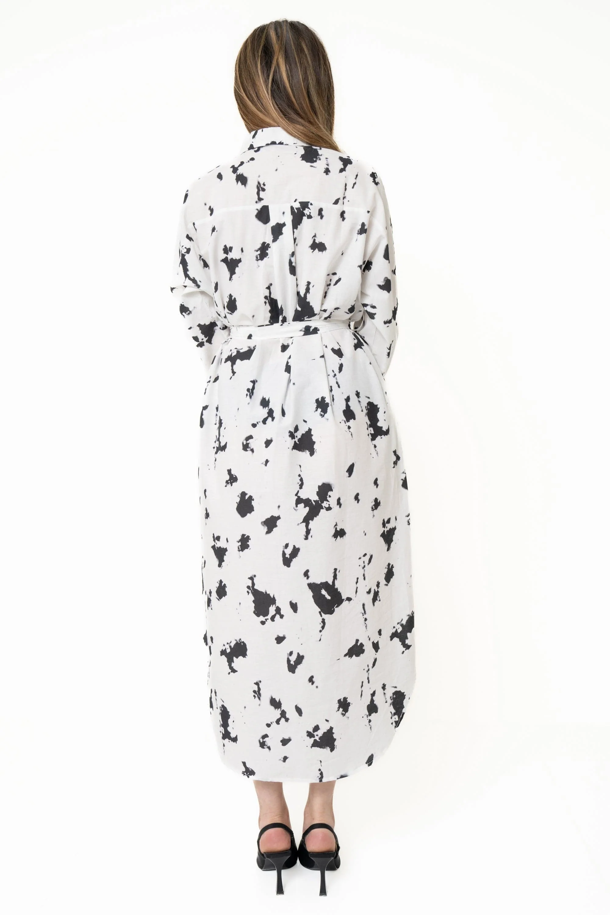 Long Sleeve Midi Dress - Image 3