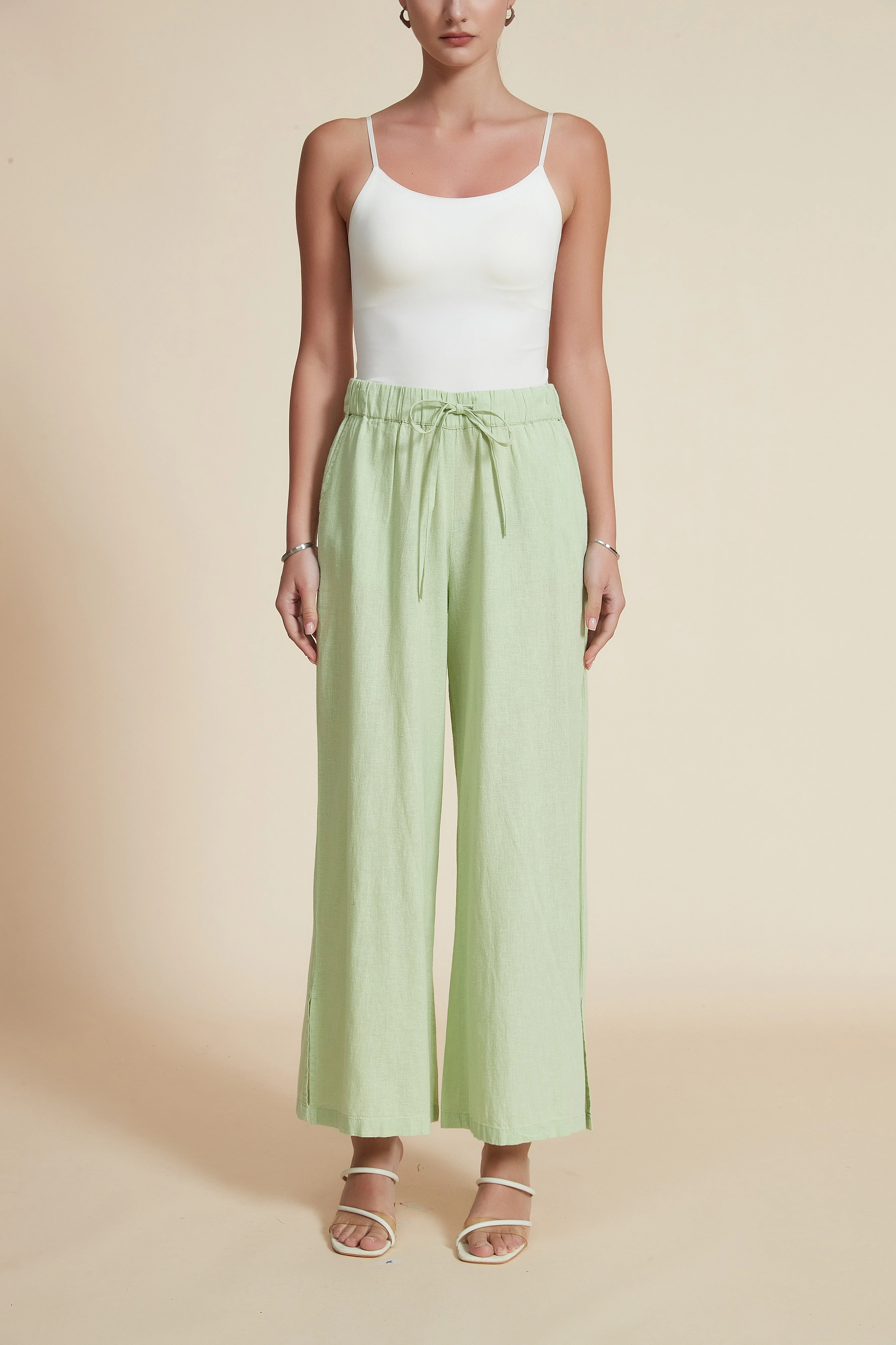High-Waisted Long Pants - Image 2