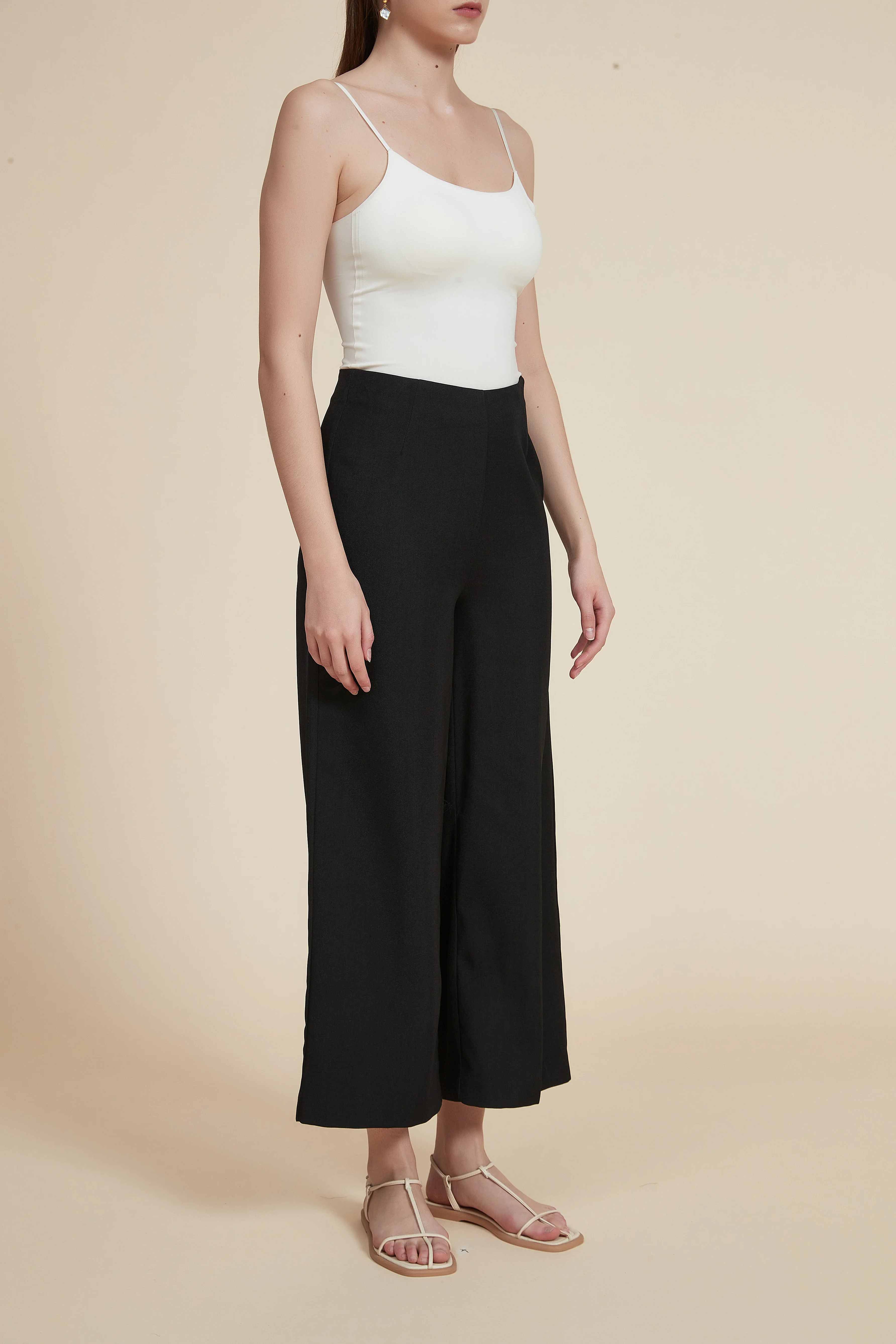 Wide Plain Pants - Image 5
