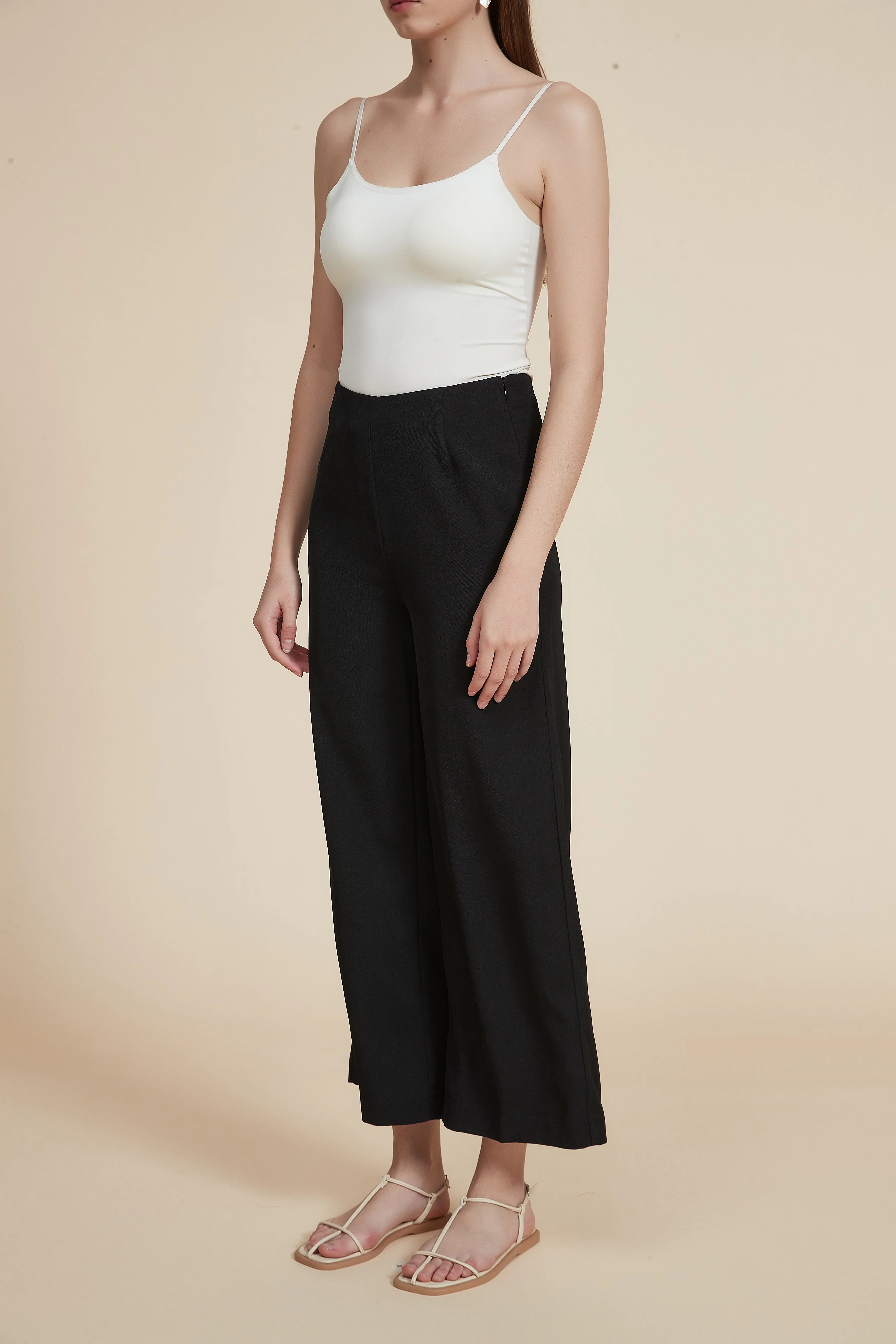 Wide Plain Pants - Image 6