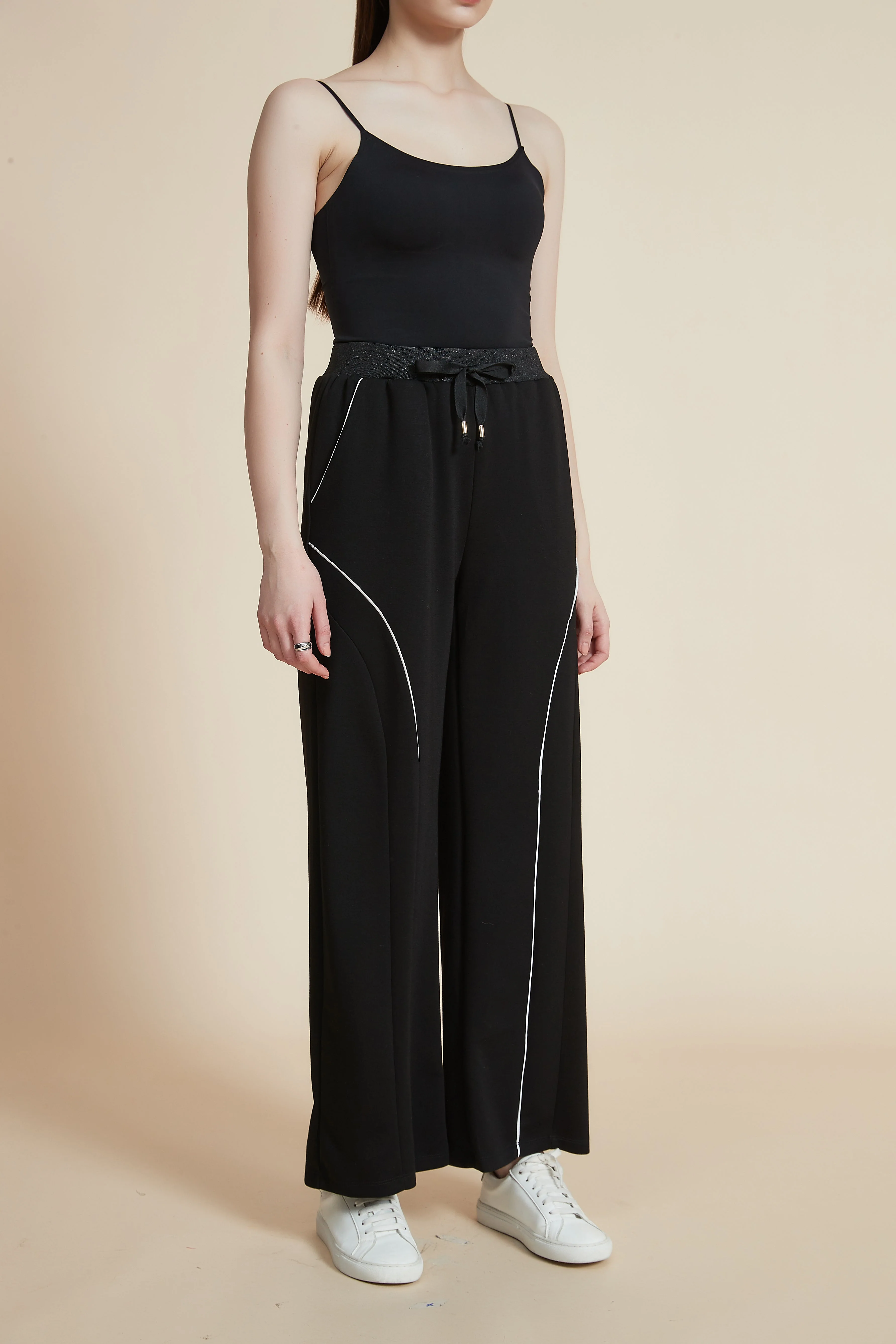 Wide-Leg Long Trousers - Image 5