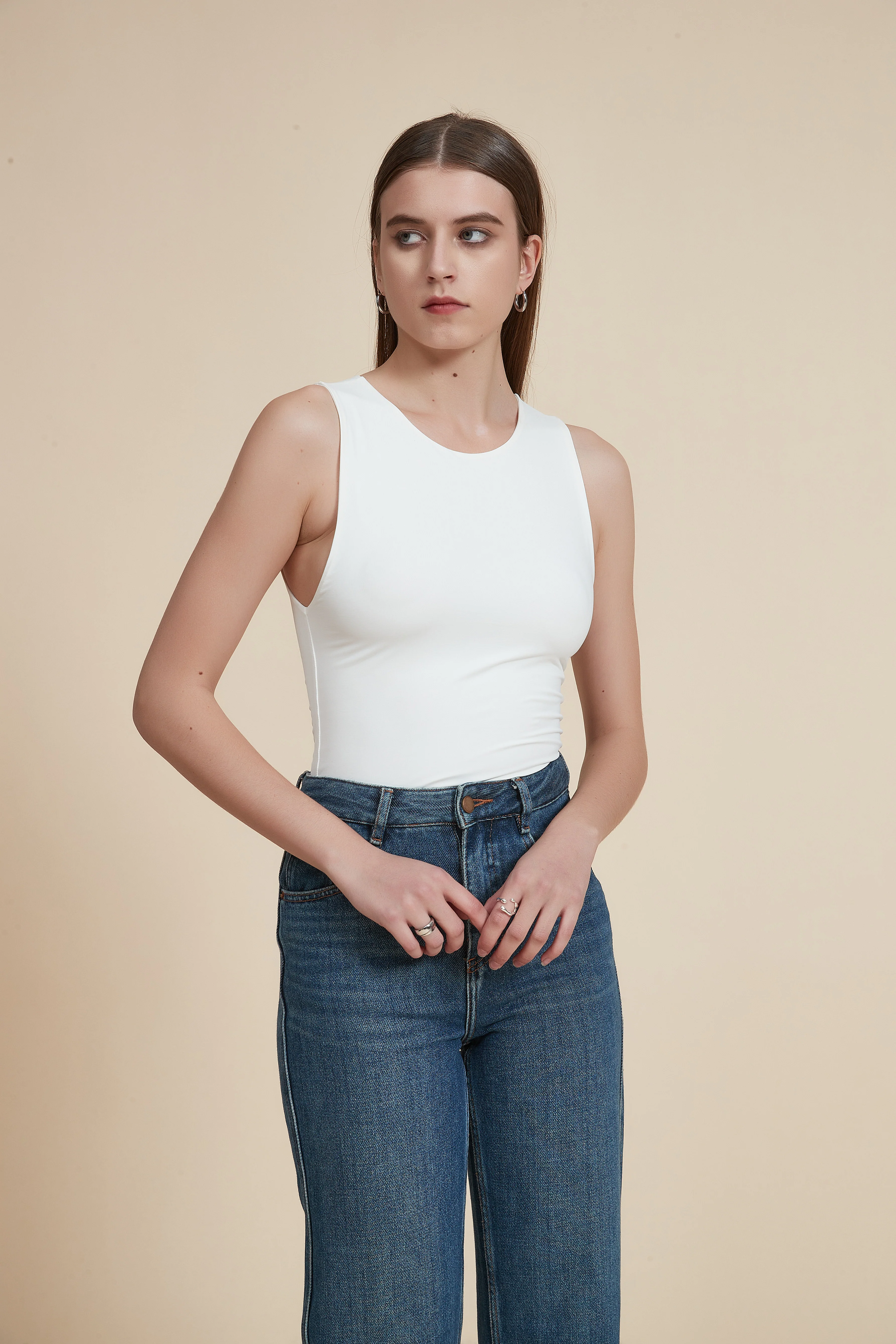 Plain Cut Bodysuit