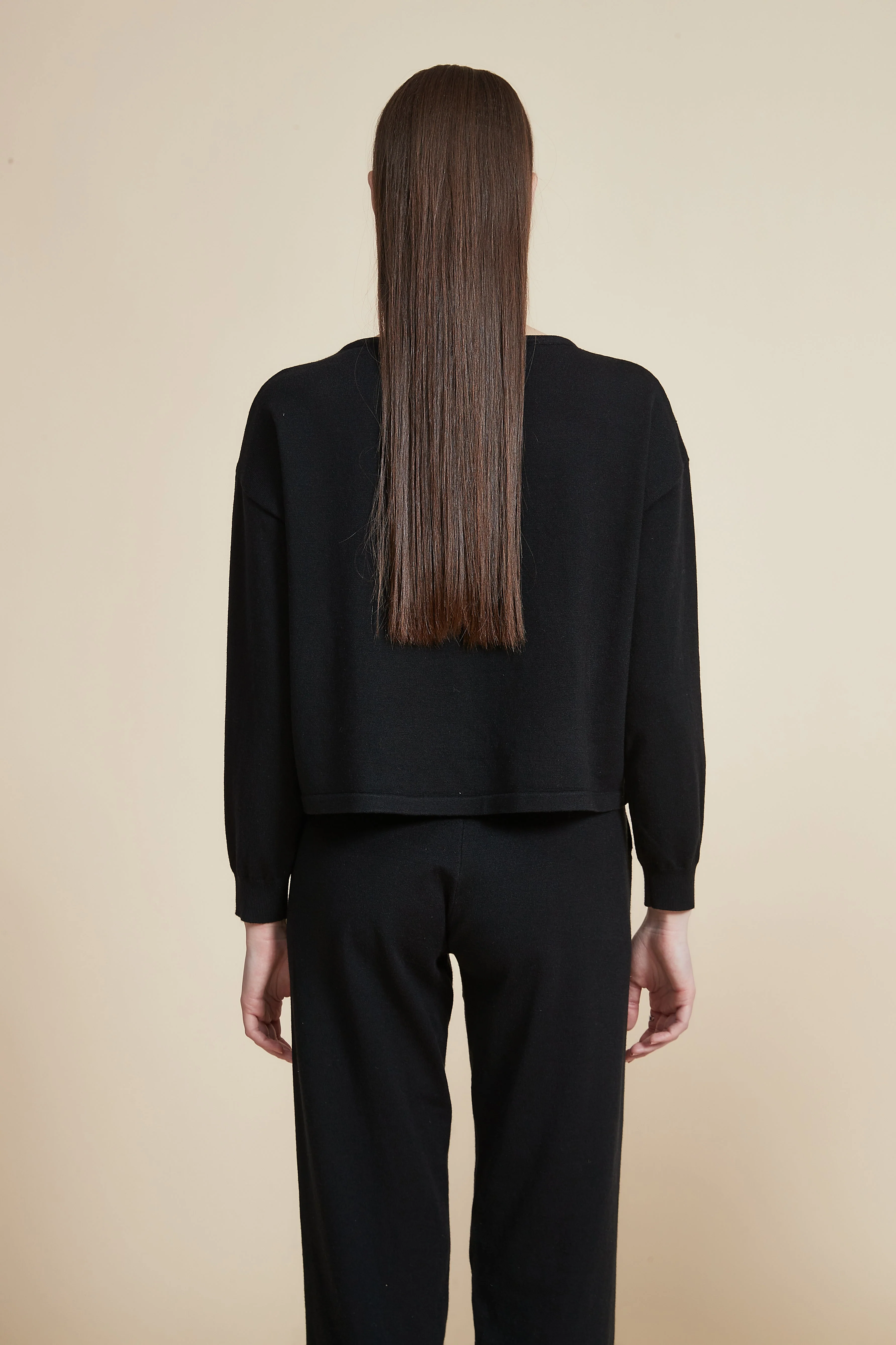 Plain long sleeve t-shirt - Image 3
