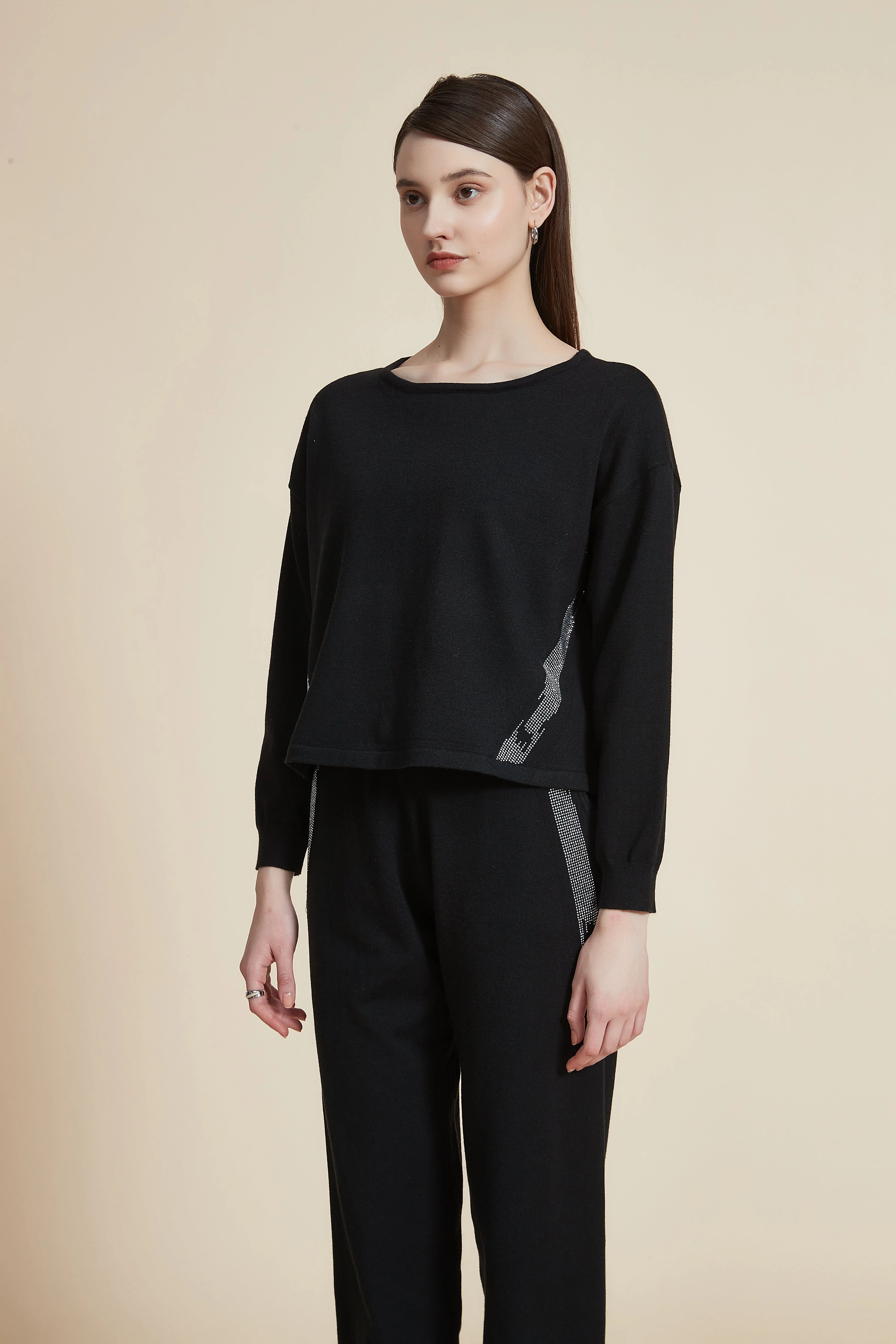 Plain long sleeve t-shirt - Image 6