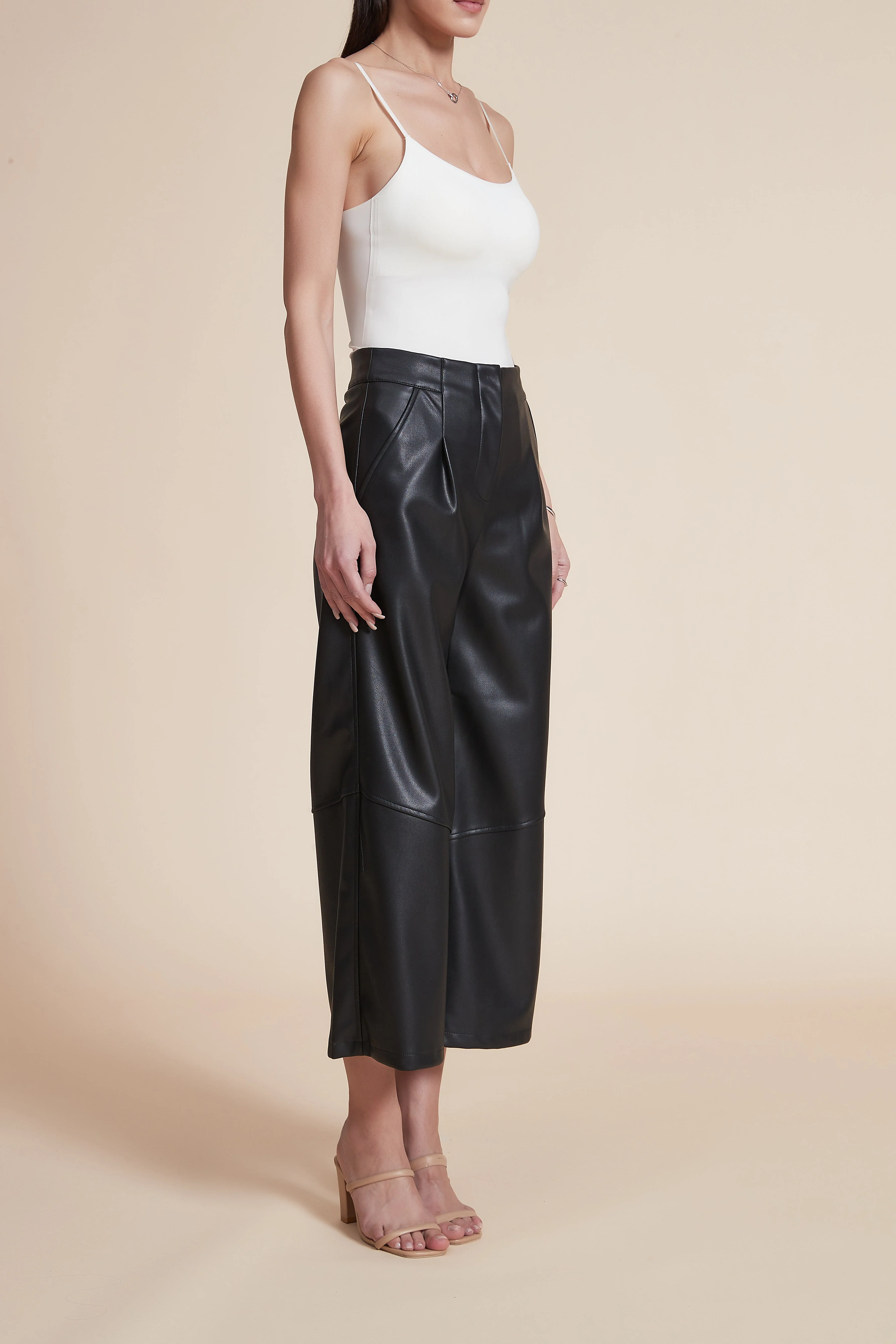 Midi Pants with Wide Legs - Image 6